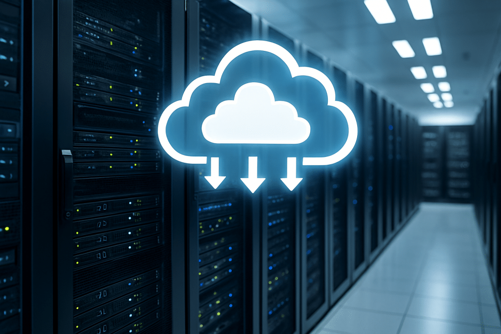 máy chủ điện toán cloud hiện đại